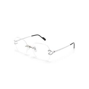 Cartier CT0563o-002 Eyeglasses Silver Metal